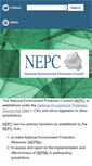 Mobile Screenshot of nepc.gov.au