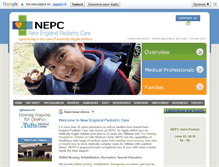Tablet Screenshot of nepc.org